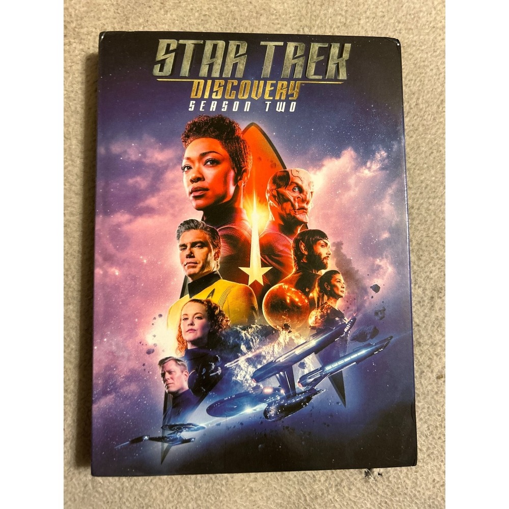 Star Trek Discovery Season Two DVD 2019 4-Disc Set NTSC Anson Mount